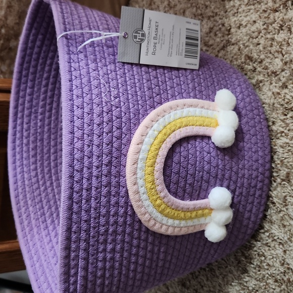 Rainbow Rope Basket - Picture 1 of 4